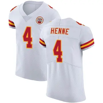 Chad Henne Name & Number Game Day V-Neck T-Shirt - Red - Tshirtsedge