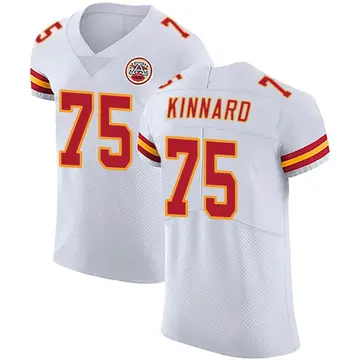 Darian Kinnard 75 Kansas City Chiefs White Vapor Limited Jersey