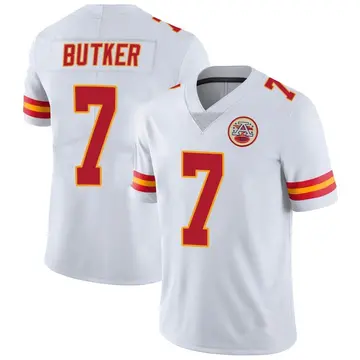 Elite Men's Harrison Butker Red Home Jersey - #7 Football Kansas City  Chiefs Vapor Untouchable Size 40/M