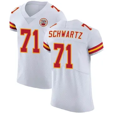 Elite Men's Mitchell Schwartz Red Home Jersey - #71 Football Kansas City  Chiefs Vapor Untouchable Size 40/M