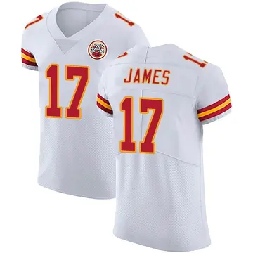 Rashee Rice Men's Nike White Kansas City Chiefs Custom Game Jersey Size: Extra Large