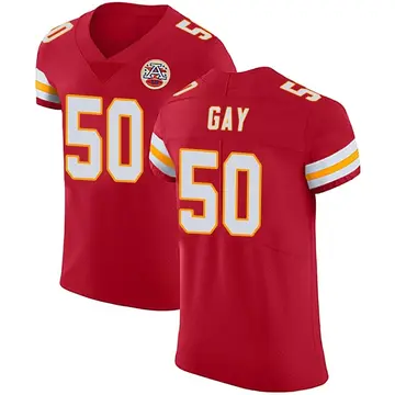 Matt Dickerson Men's Nike Red Kansas City Chiefs Vapor Untouchable Custom Elite Jersey