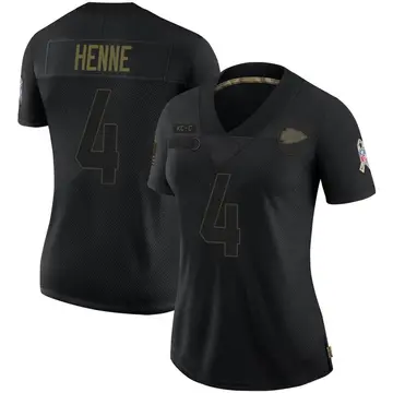 Chad Henne 4 Kansas City Chiefs Super Bowl LVII Youth Atmosphere Game Jersey  - Gray - Bluefink