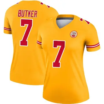 HARRISON BUTKER #7 KC Chiefs Kicker/SB 57 Champs SIGNED KC CHIEFS JERSEY(JSA)