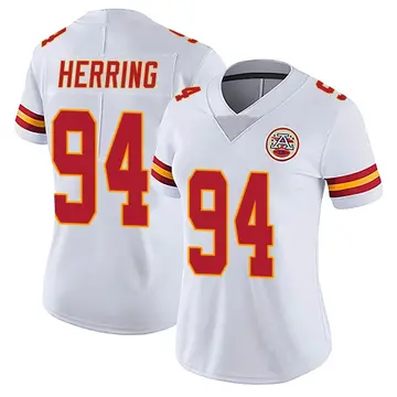 Malik Herring 94 Kansas City Chiefs Super Bowl LVII Champions 3 Stars Men  Game Jersey - White - Bluefink