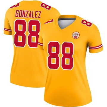 Limited Youth Tony Gonzalez Black Jersey - #88 Football Kansas City Chiefs  100th Season Rush Vapor Untouchable Size S(10-12)