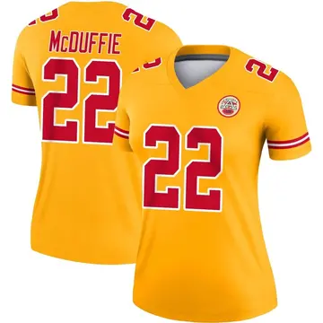 Trent McDuffie 21 Kansas City Chiefs Super Bowl LVII Champions 3 Stars  Youth Game Jersey - White - Bluefink