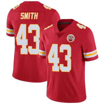 Youth Emmanuel Smith Kansas City Chiefs Limited Red Team Color Vapor ...