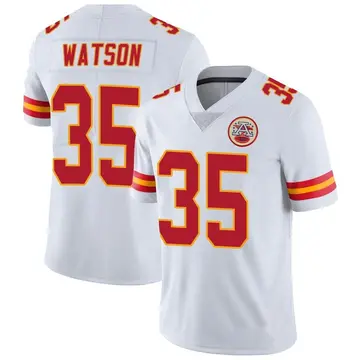 Jaylen Watson 35 Kansas City Chiefs White Vapor Limited Jersey - Bluefink