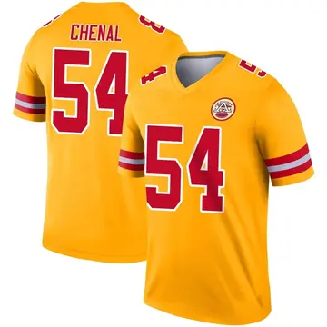 Women's Nike Leo Chenal Red Kansas City Chiefs Game Player Jersey